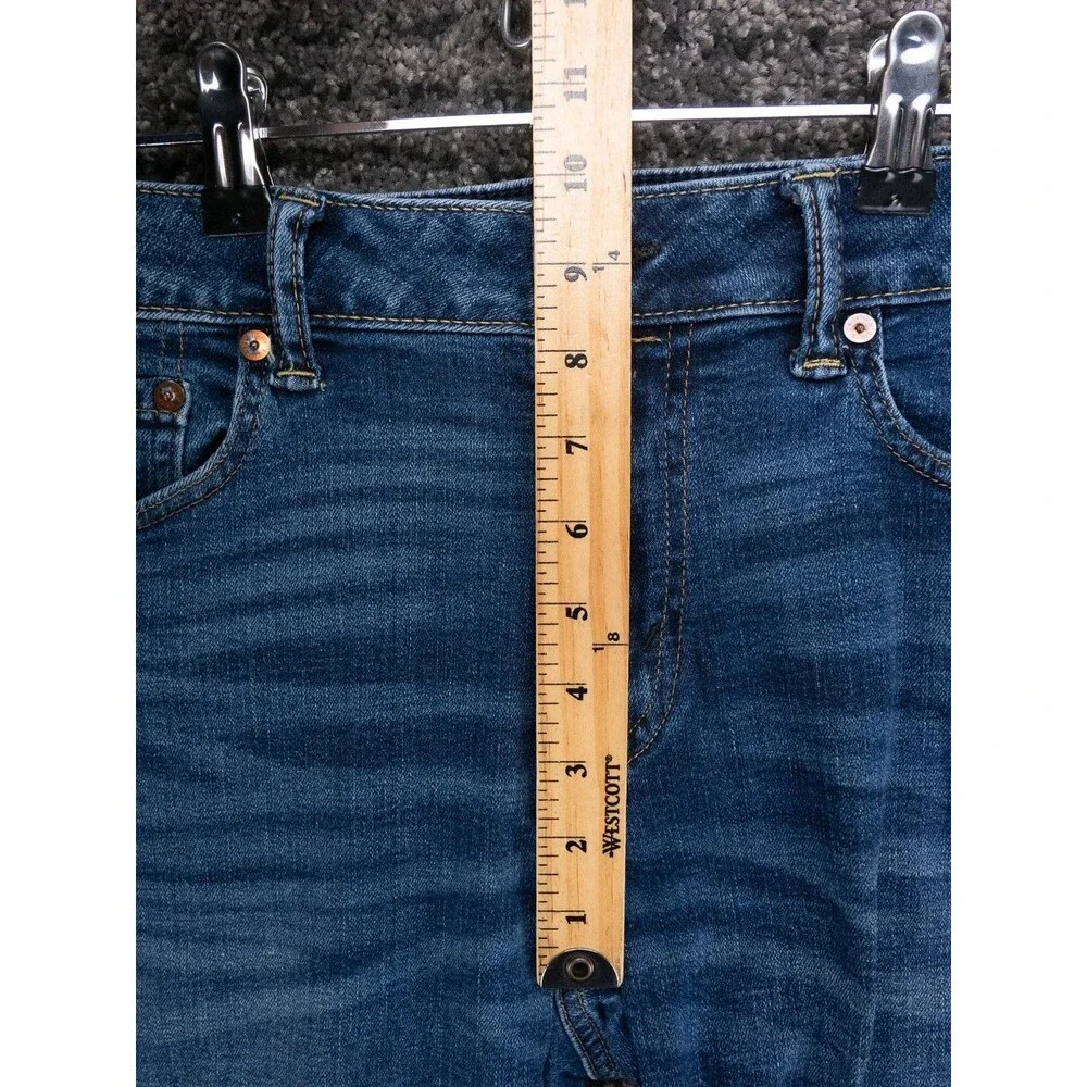 American Eagle Jeans Mens 31x32 Actual 31x31 Blue Original Bootcut Stretch Denim